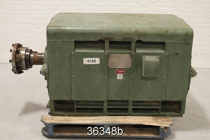 Used Westinghouse HSDP Lac Induction Motor, 500 Hp, 712 Rpm, 2300 Volt #36348