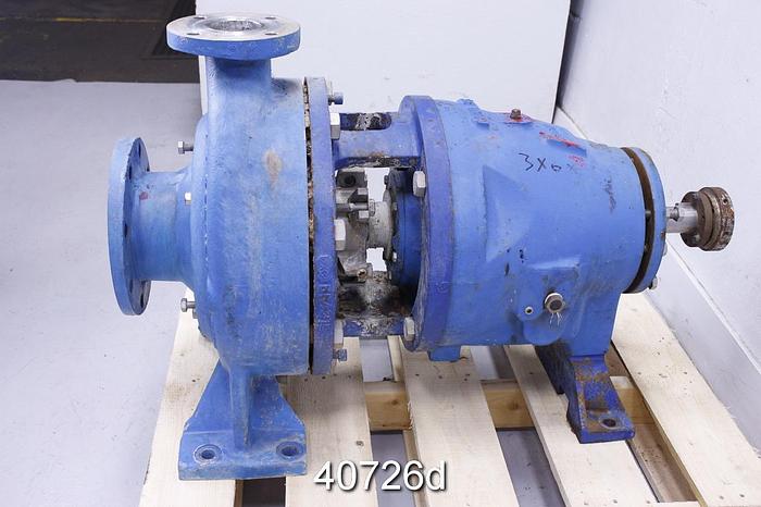 Used Goulds 3175 Pump, 3x6x14, Stainless Steel #40726