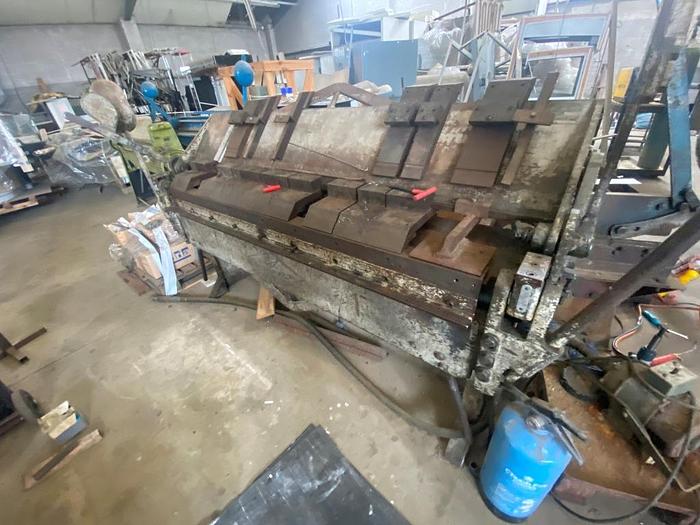 Used FJ Edwards 6ft x 14G Box & Pan Folder