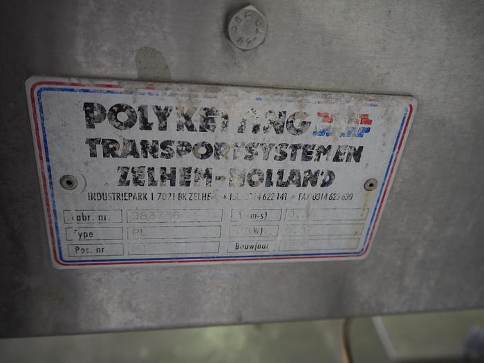 Gebraucht Scharnierplattentransportband