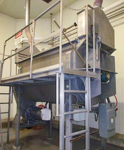 Used 100 CU. FT. DOUBLE RIBBON BLENDER - S/S - 50 HP
