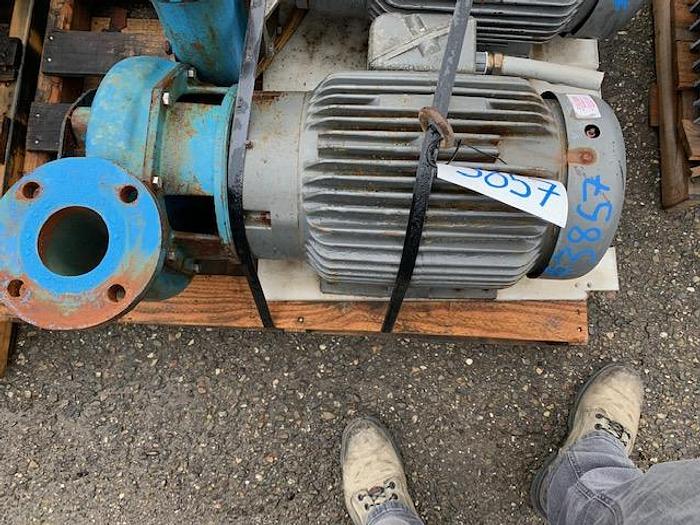 Used Goulds 4'' x 3'' Mild Steel Centrifugal Pump