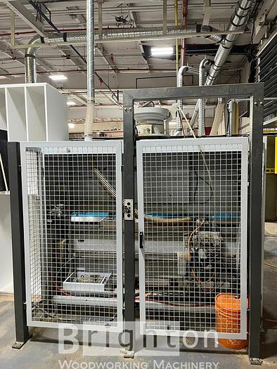 Used 2006 Homag Weeke ABD 100 used Drill and Dowel machine #BM2381