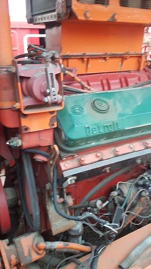 Used 2001 Frontier 4 Axle Carrier Style Oilfield Pump / Kill Truck