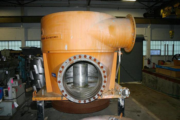 Used BLACK CLAWSON 60NP60 .012" (0.30MM) SLOTS 21,500 GPM (81,386 LPM) LOW PULSE PRESSURE SCREEN
