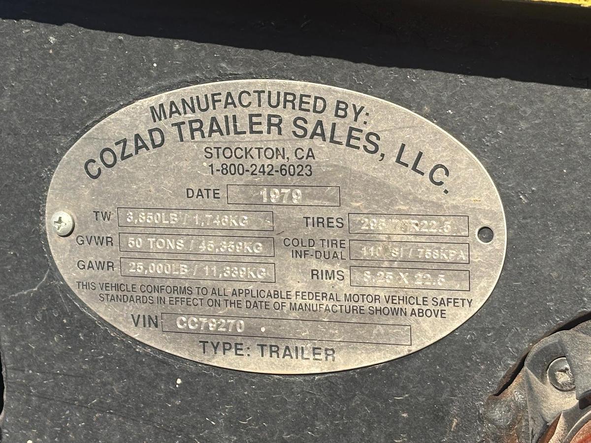 Used 1979 Cozad LB Trailer/Trailer, Jeep