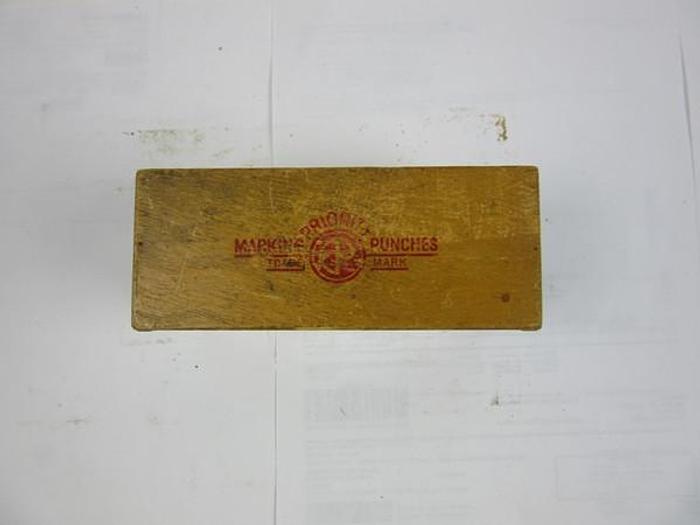Used PRIORITY PUNCHES MASK 1/16 ALPHABET PUNCHES