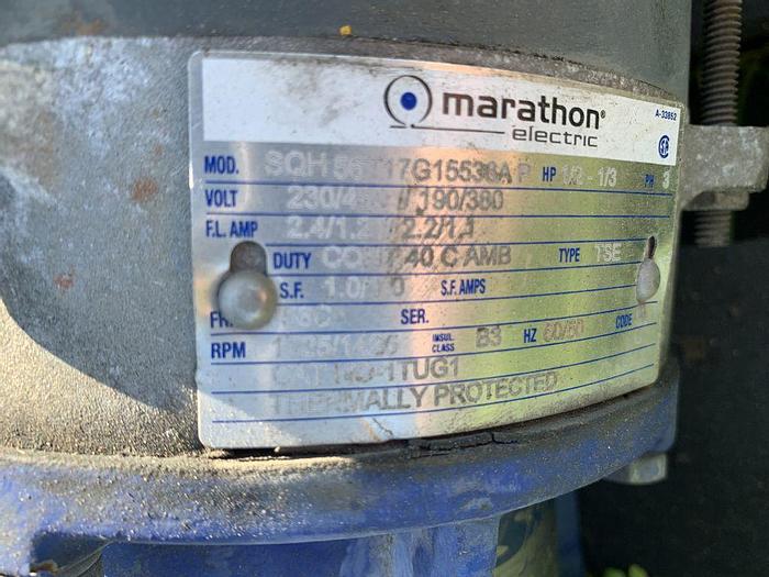 Used Tank, 6,000 Gallon, 316 Stainless Steel, UL 142, 7'6" x 18', Agitated #S743621