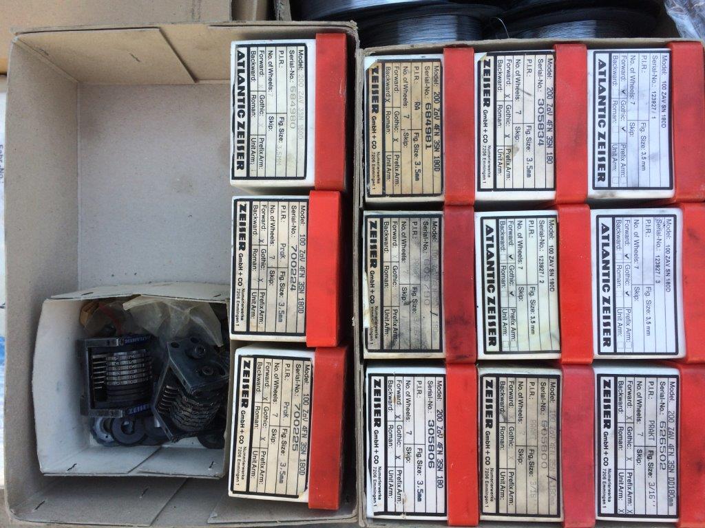Used Edelmann MAN Roland Practica imprint mechanism for numbering 1988