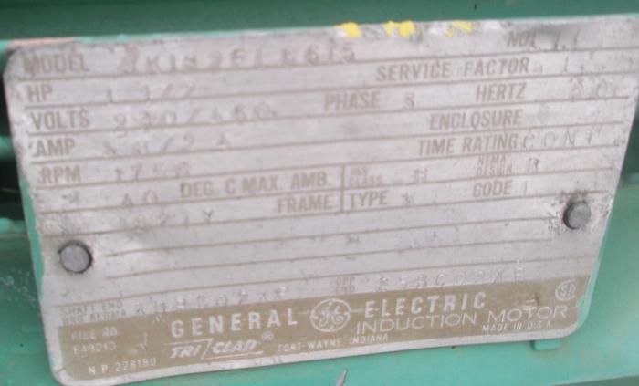 Used Mixer, Agitator, 1.5 HP, Lightnin, ND3, #S736959