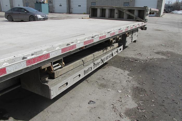 Used 2023 Extreme 53 ft Aluminum triple axle step deck with lift axle