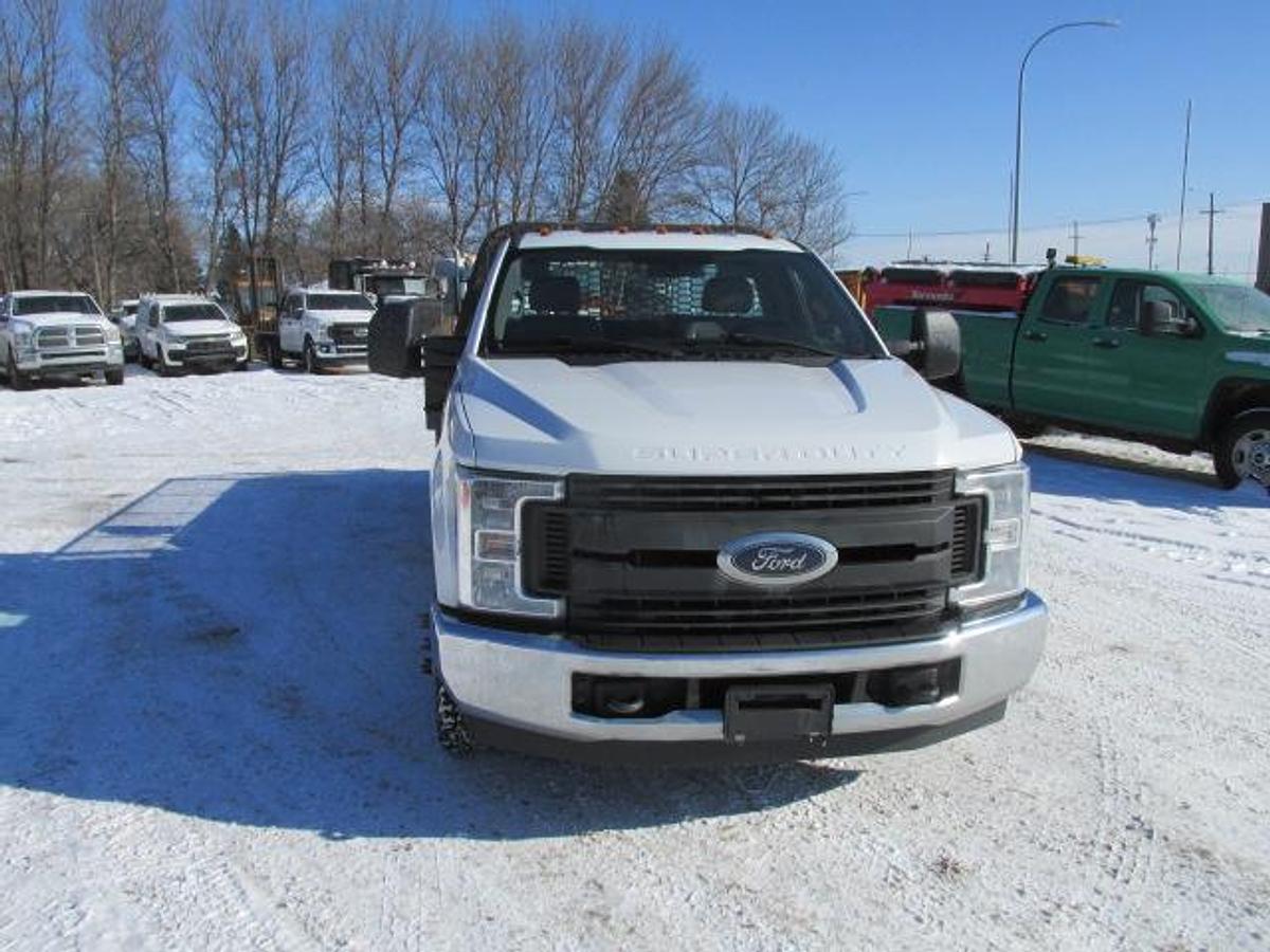 Used 2018 Ford F 350 with 12 ft flat deck