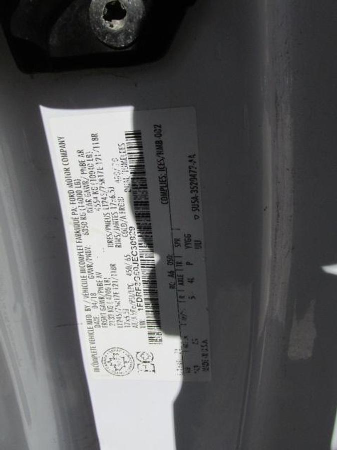 Used 2018 Ford F 350 with 12 ft flat deck