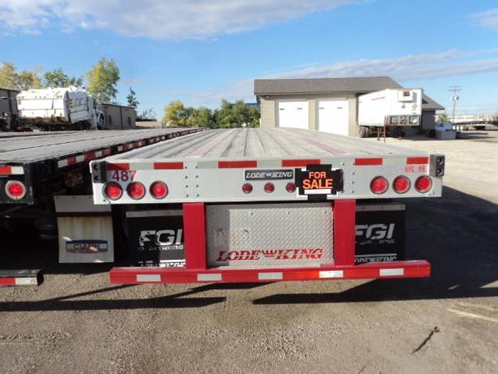 Used 2016 Lode King 48 ft tandem combo trailer