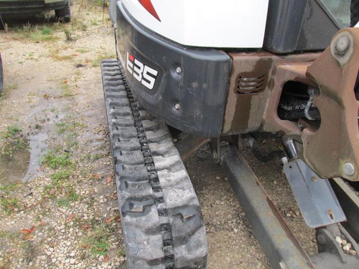 Used 2019 Bobcat E35 mini excavator
