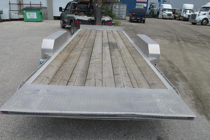 Used 2023 BW Trailers 82" x 22 ft aluminum tilt deck equipment trailer