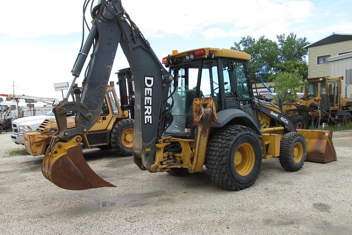 Used 2014 John Deere 410K back hoe