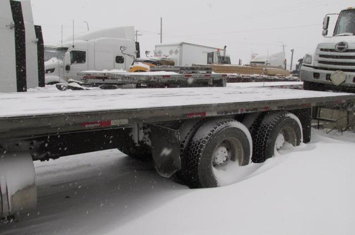 Used 2012 Kenworth T 370 Tandem axle flat deck