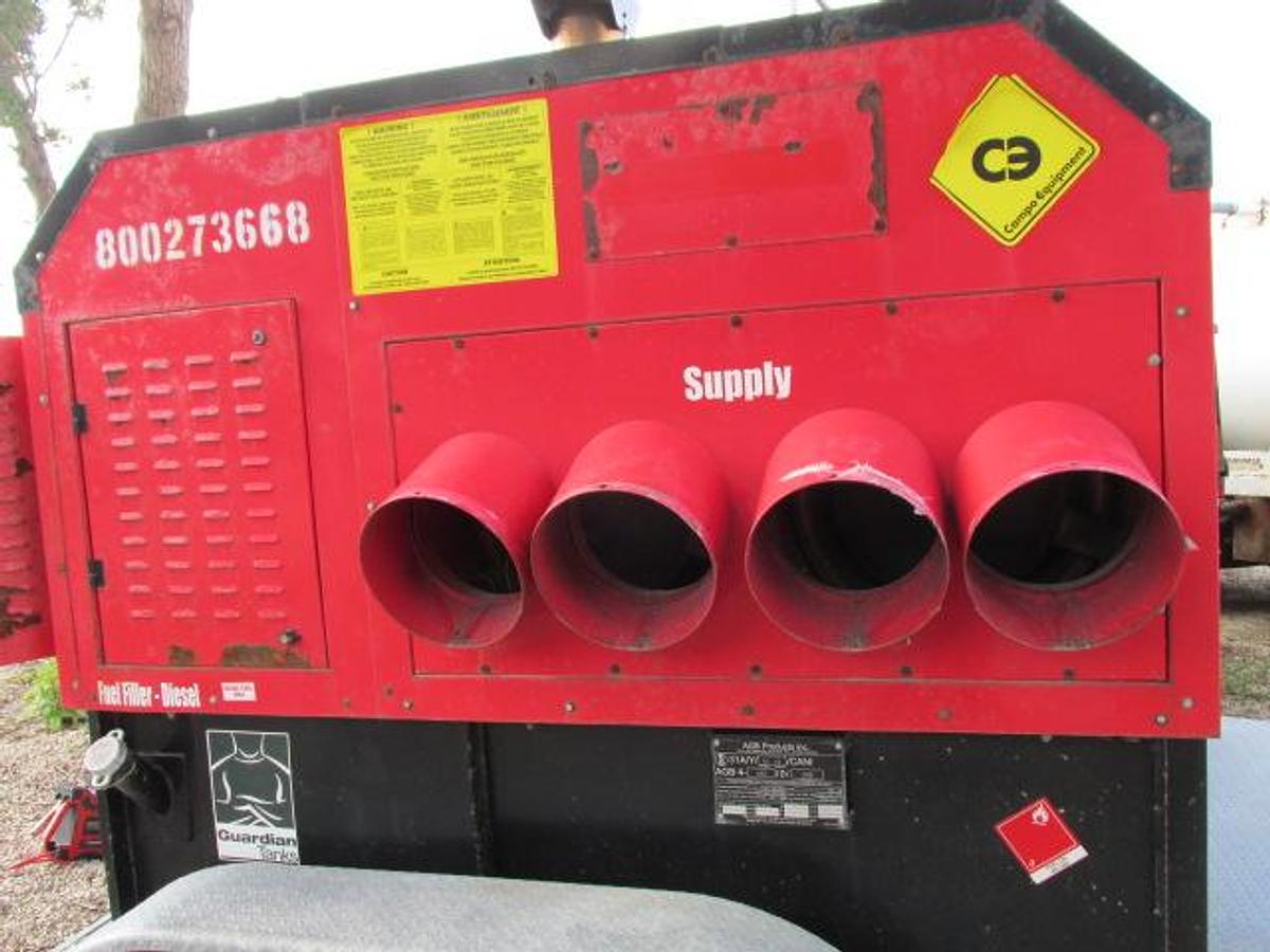 Used 2019 Campo DB1000 CT trailered heater