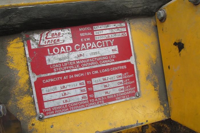 Used 2012 Load Lifter 4414-16F
