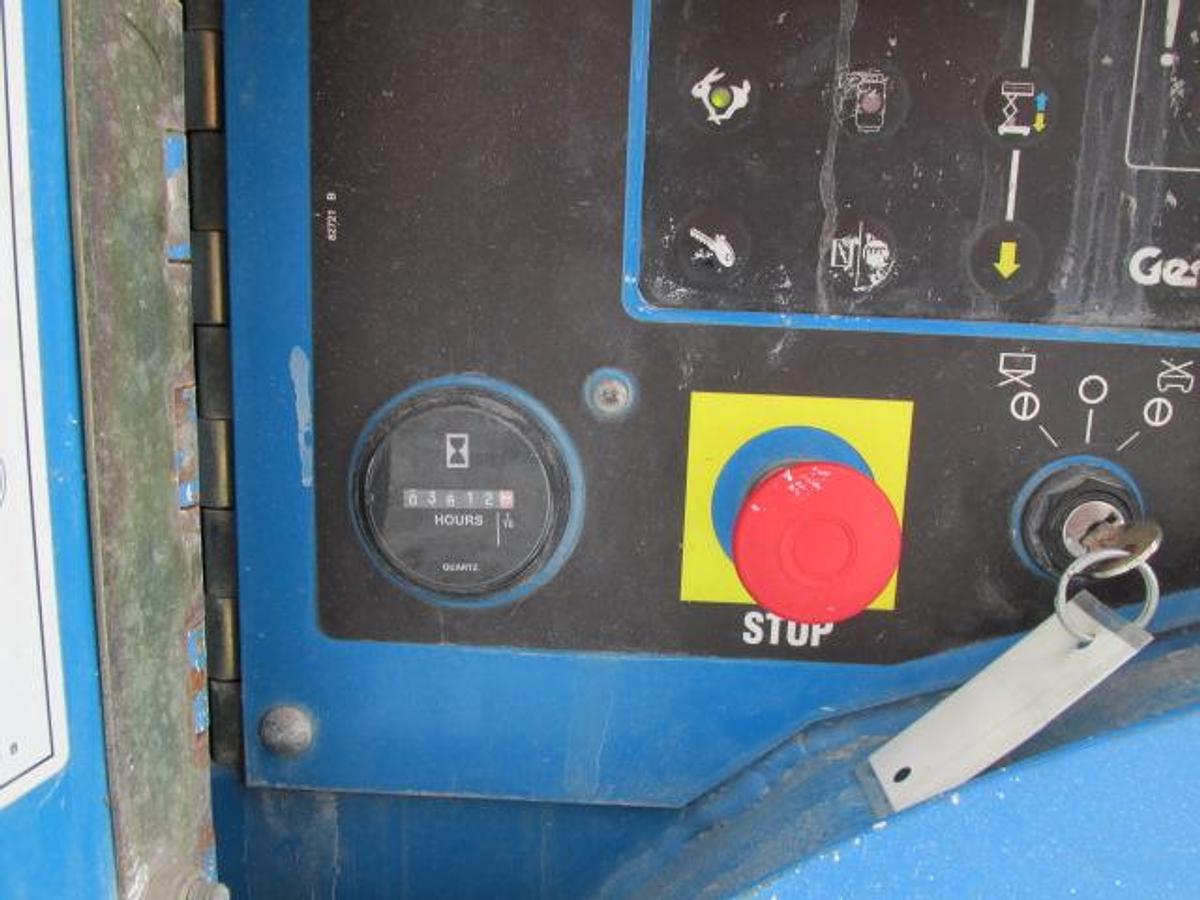 Used 2008 Genie GS 3268 Rough Terrain scissor lift