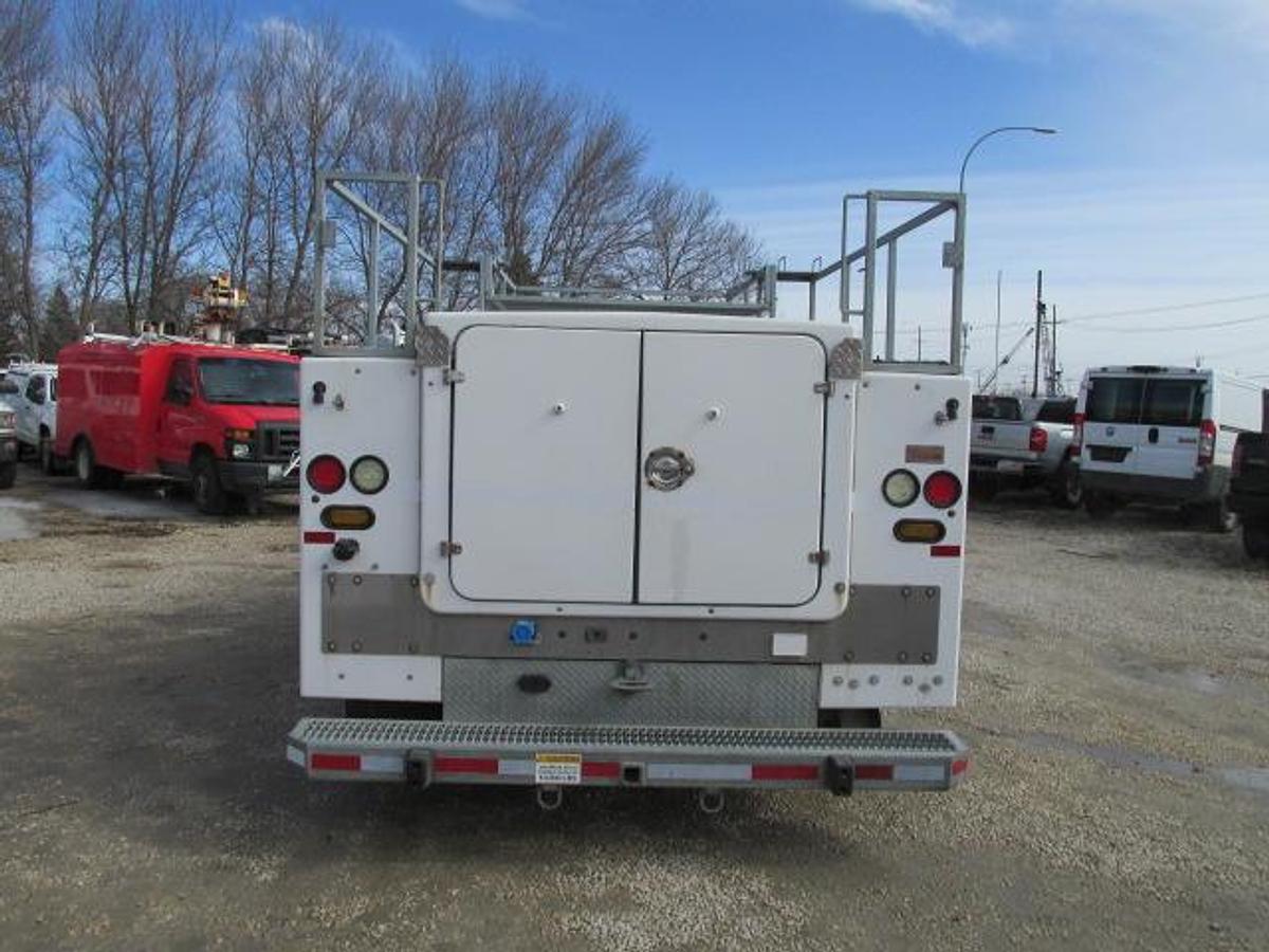 Used 2016 Ford F 550 Crew Cab 4x4 with Brandex service body 