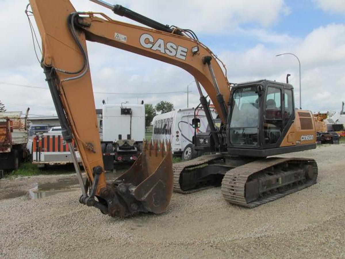 Used 2018 Case CX 180 D Excavator