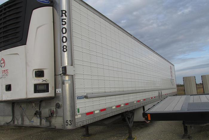 Used 2023 Vanguard Cool Globe 53 ft reefer trailer