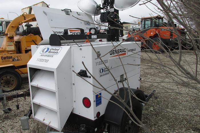Used 2021 Generac Magnum MLT4200 20 kw light tower