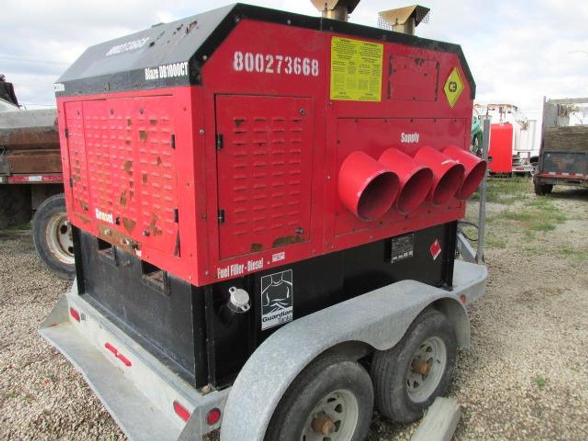Used 2019 Campo DB1000 CT trailered heater