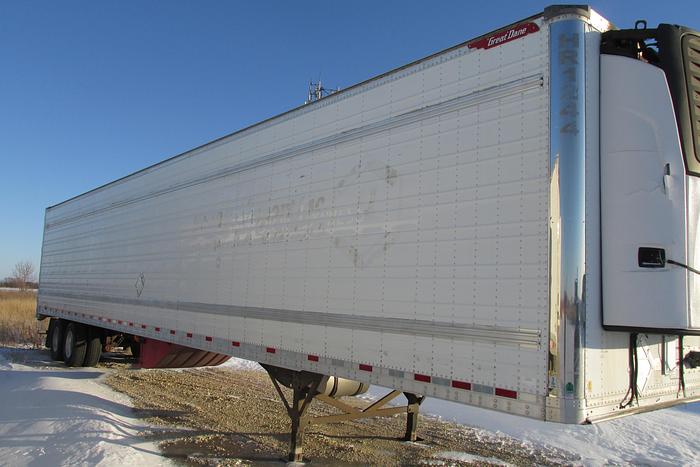 Used 2016 Great Dane 53 ft reefer trailer with 7300 X 4 Carrier reefer