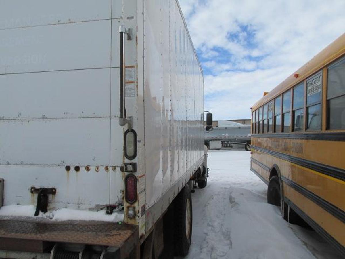 Used 2012 Hino 268 with 20 ft box and tailgate