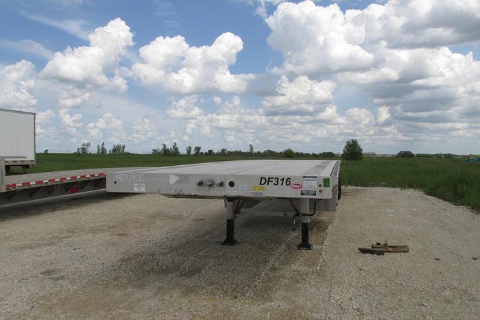 Used 2024 Dorsey 53 ft tri axle lift axle flat