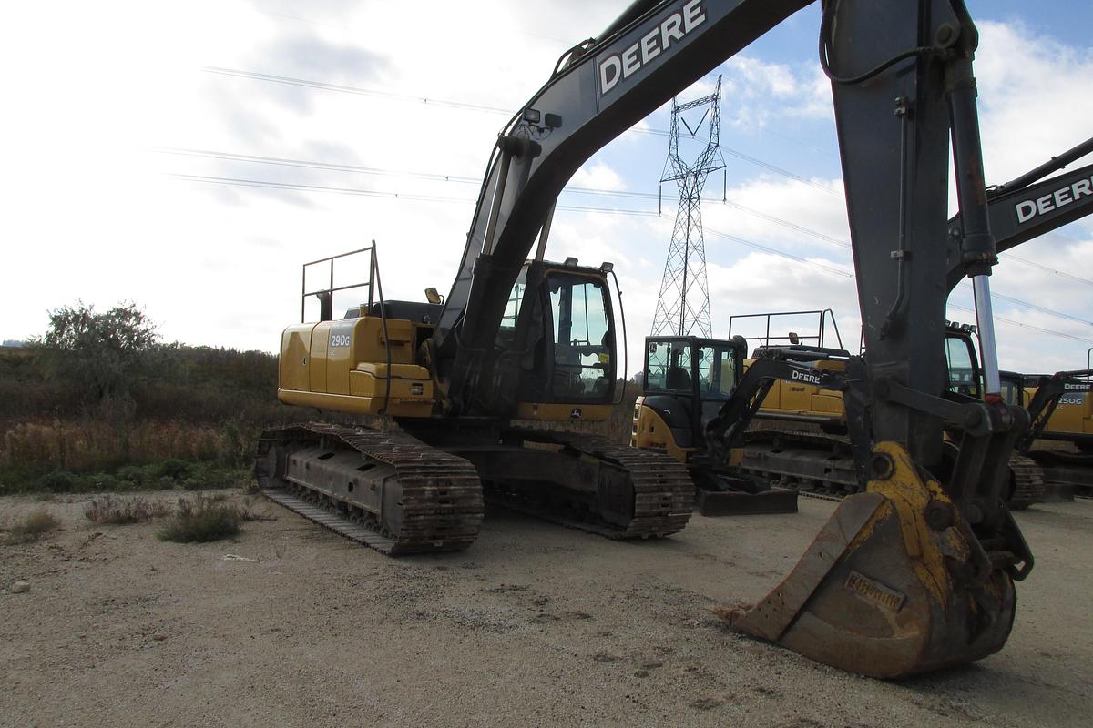 Used 2014 John Deere 290 G LC Excavator