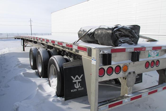Used 2023 Wilson Tridem aluminum flat deck