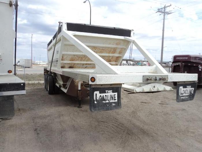 Used 2016 Loadline Belly Dump trailer triple axle 