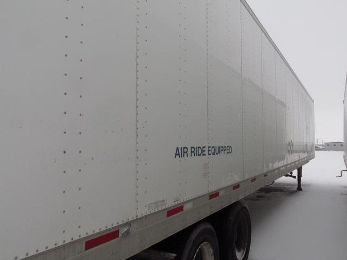 Used 2011 Utility tandem axle heated van trailer