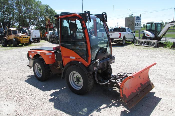 Used 2015 Holder C 992 side walk plow with snow blower attachment