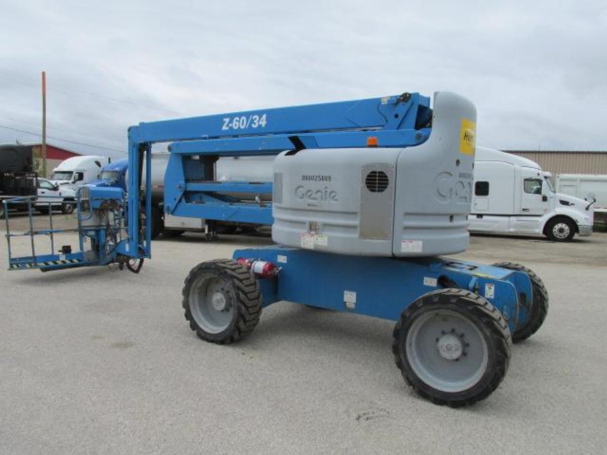 Used 2014 Genie Z 60/34 boom lift
