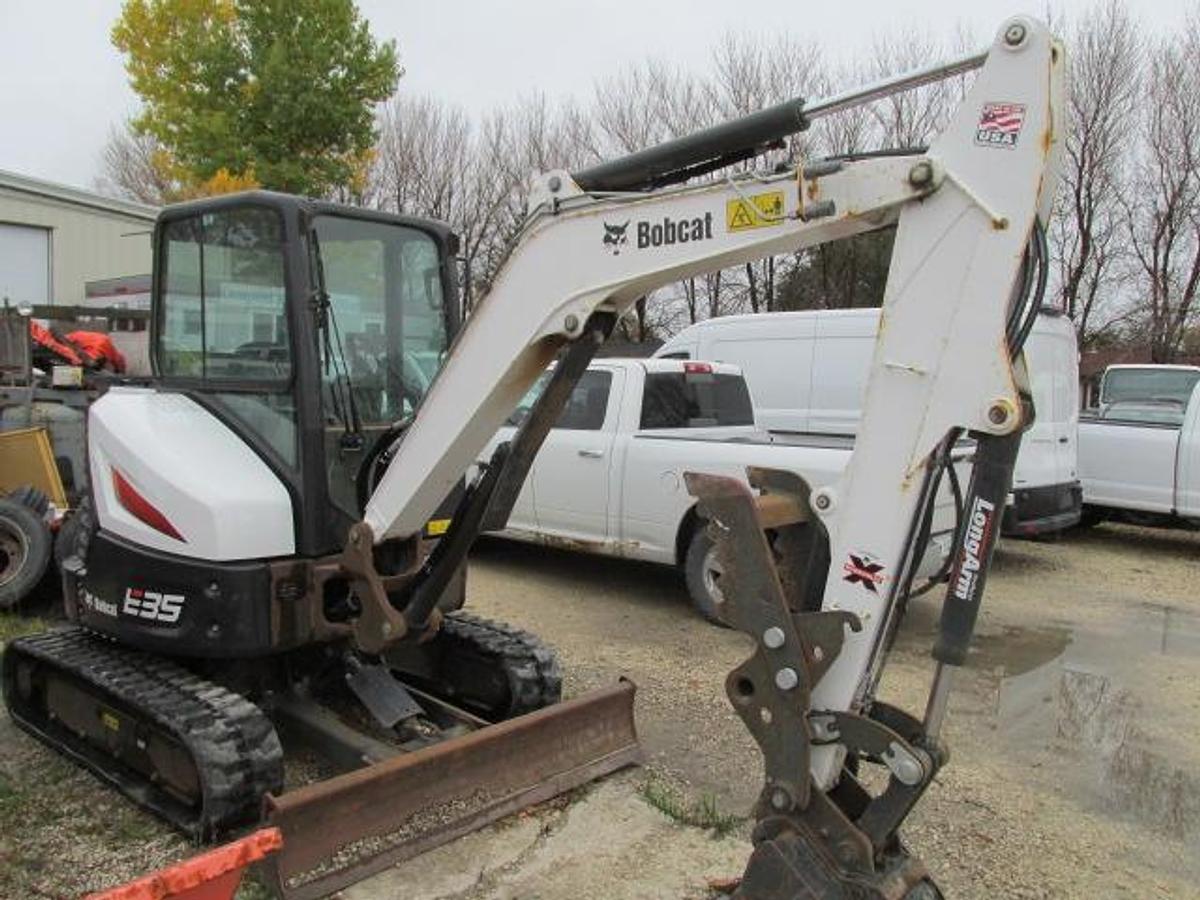Used 2019 Bobcat E35 mini excavator
