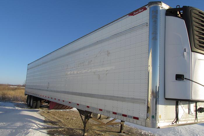 Used 2016 Great Dane 53 ft reefer trailer with 7300 X 4 Carrier reefer