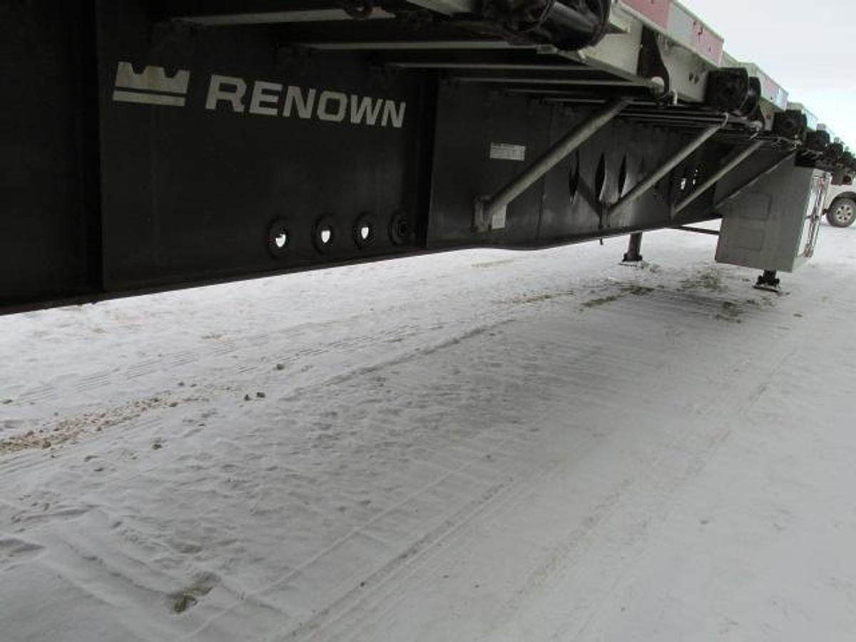 Used 2020 Lode King 53 ft tandem flat deck trailer