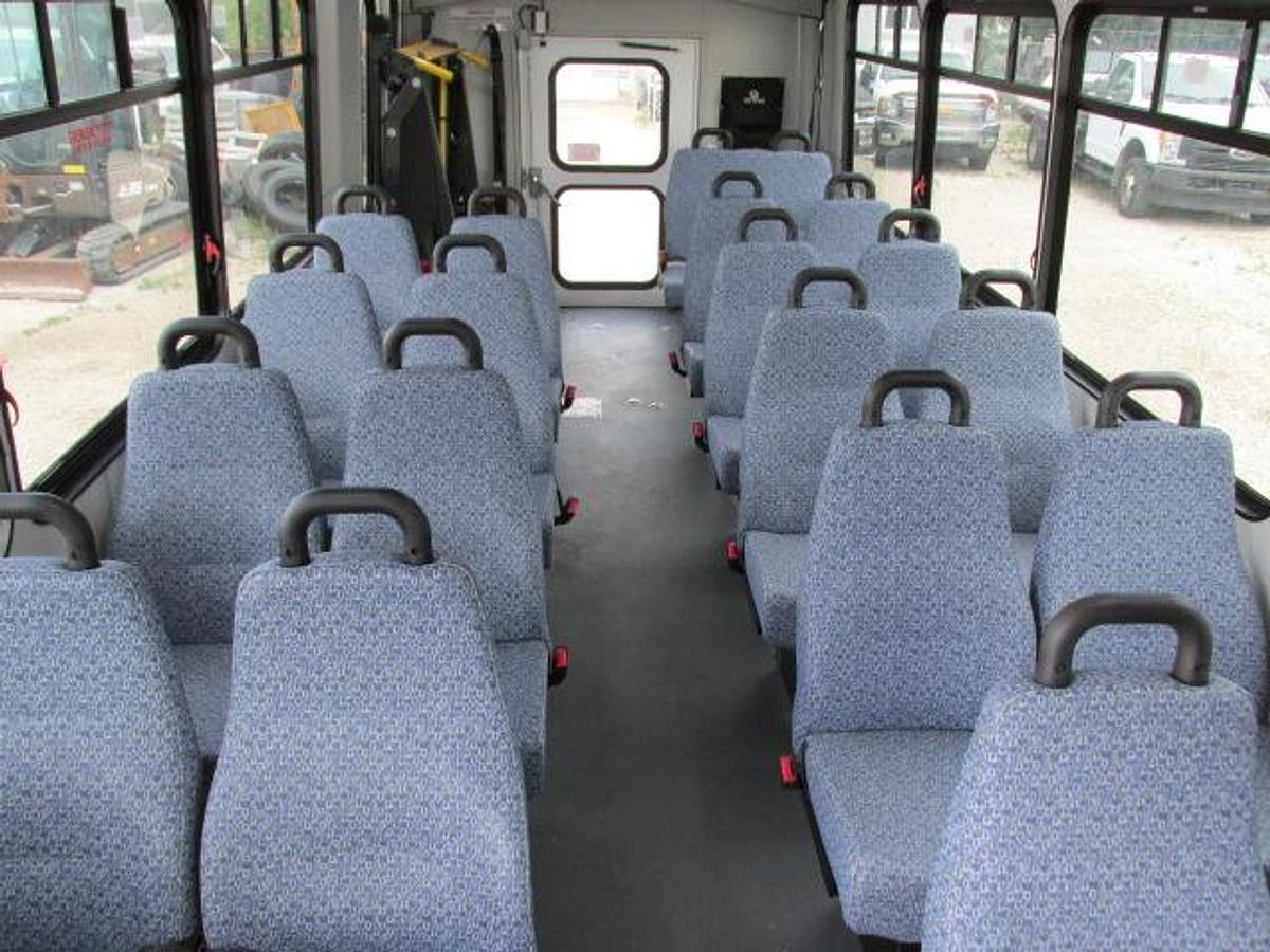 Used 2019 Ford E450 21 passenger wheelchair shuttle bus