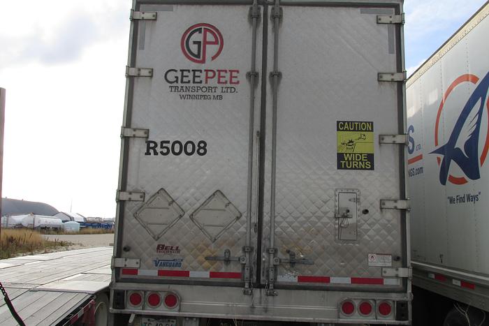 Used 2023 Vanguard Cool Globe 53 ft reefer trailer