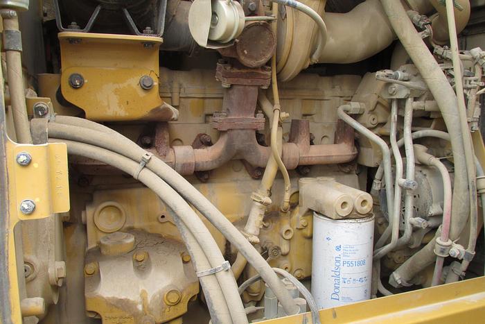 Used 2017 Caterpillar 140 M AWD with Snow wing, front lift group and rear ripper