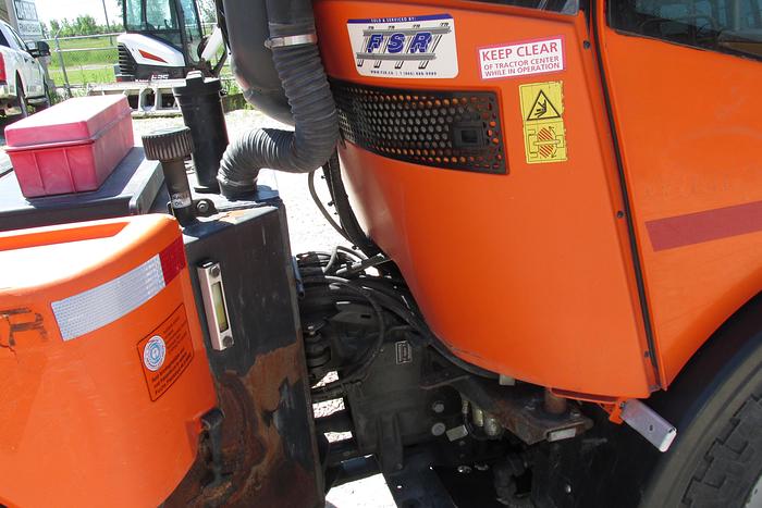 Used 2015 Holder C 992 side walk plow with snow blower attachment