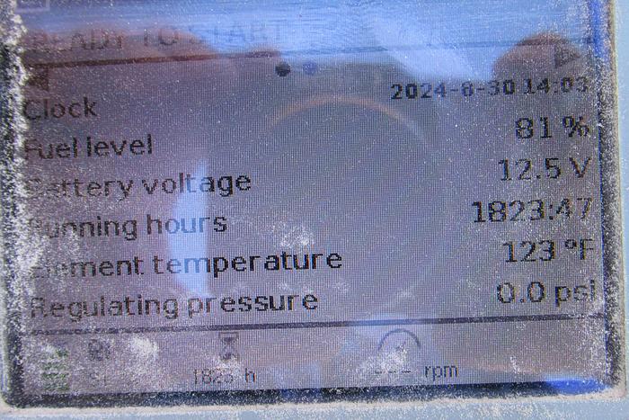 Used 2017 Altas Copco XAS 185 KD7 air compressor