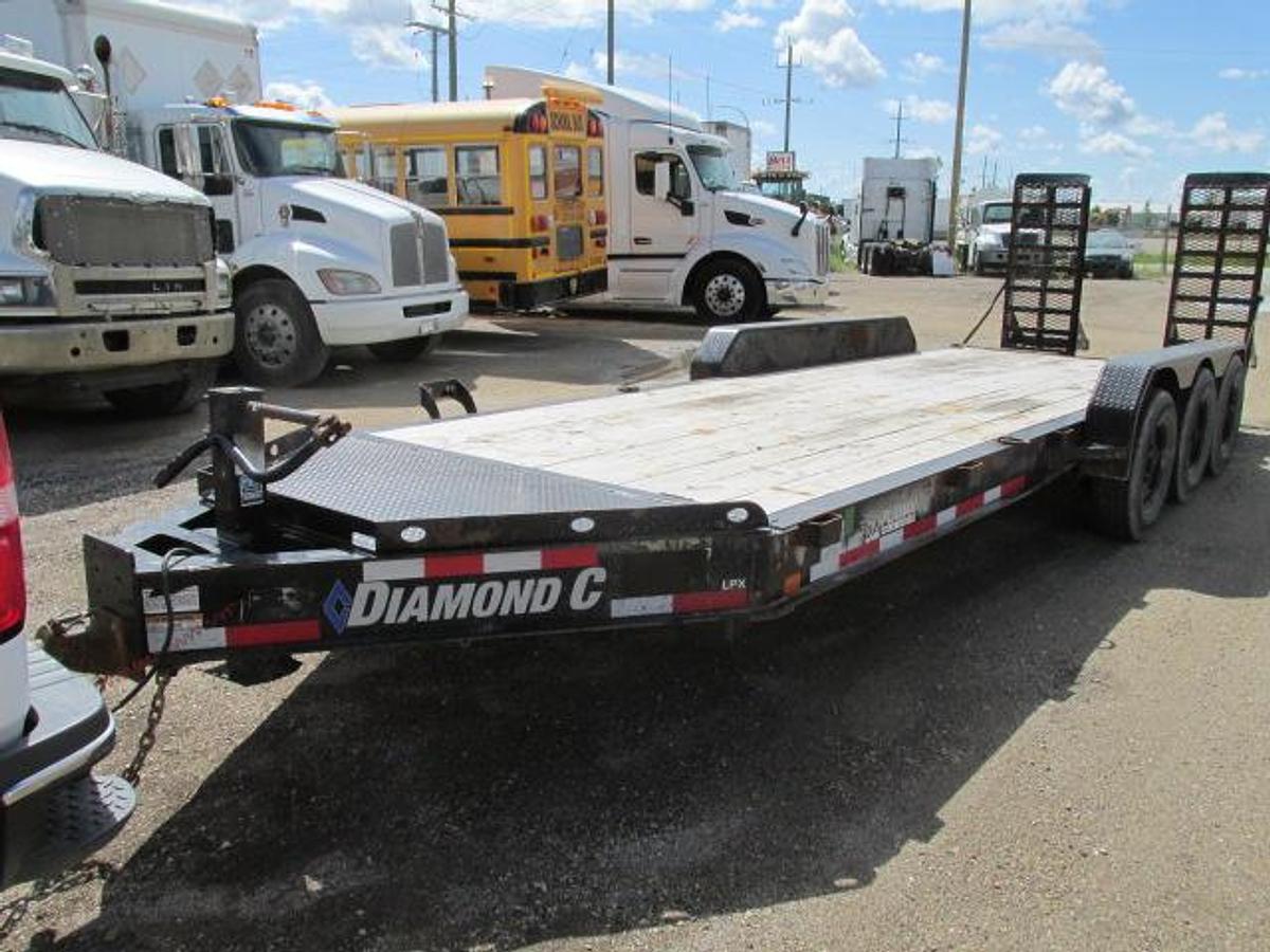Used 2022 Diamond C 22 ft equipment trailer