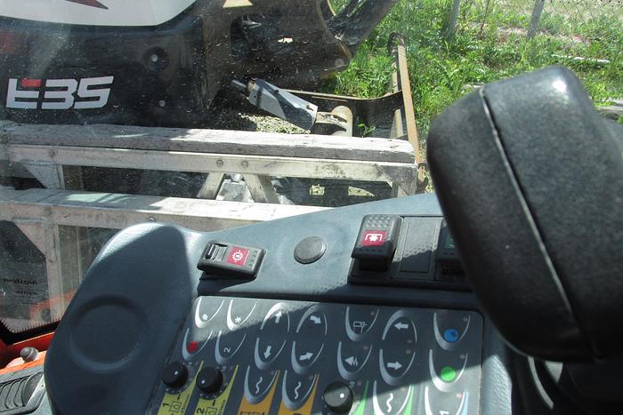 Used 2015 Holder C 992 side walk plow with snow blower attachment