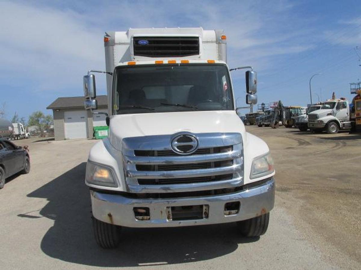 Used 2012 Hino 268 with 20 ft box and tailgate